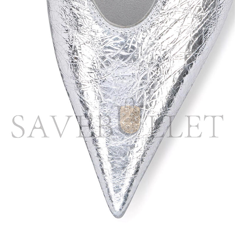 CHRISTIAN LOUBOUTIN MISS Z SLIMIMULE LEATHER 80 MM MULES 446940